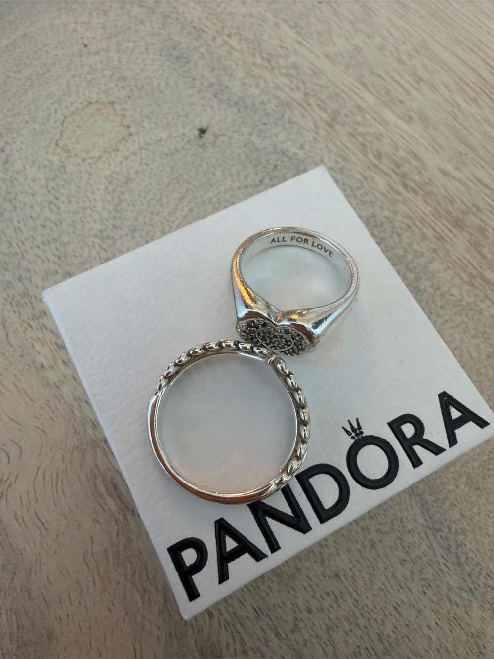 Selling Two Pandora Rings together - Picture 5 of 5